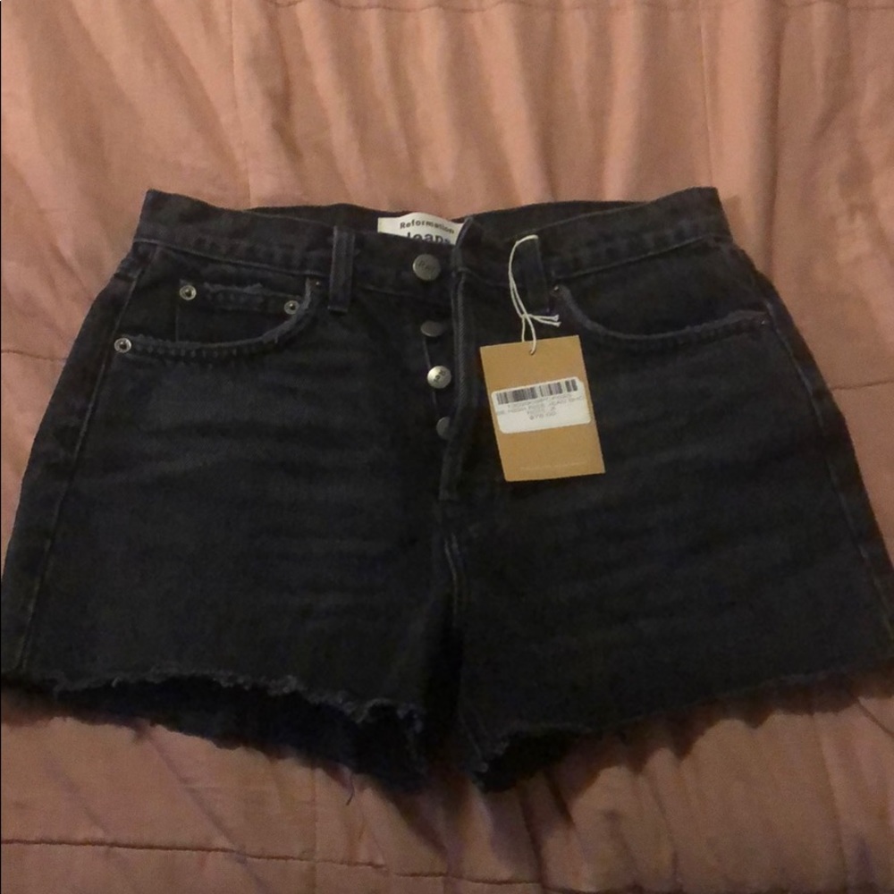 Reformation Jean shorts